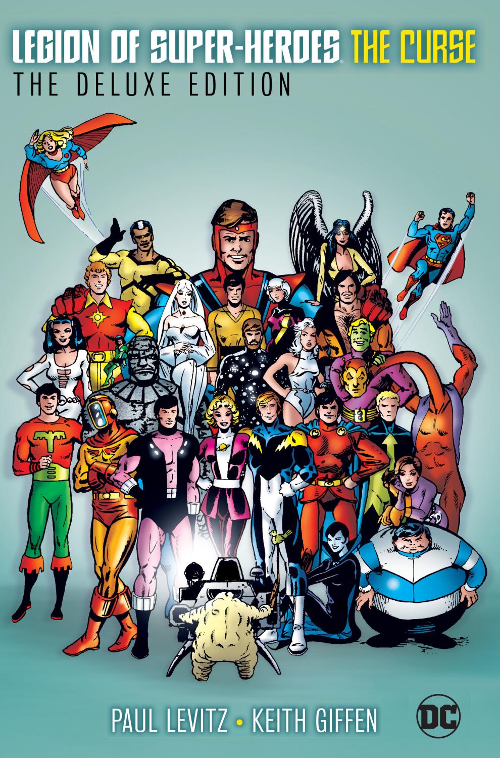 LEGION OF SUPER-HEROES THE CURSE THE DELUXE EDITION HC