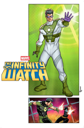 INFINITY WATCH #3 DAVID BALDEON HANDBOOK VAR CVR B