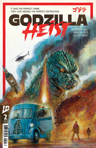 GODZILLA HEIST #2 COVER A EGGLETON CVR A