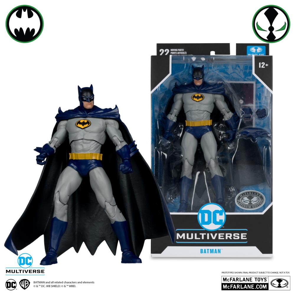 DC MULTIVERSE 7IN BATMAN/SPAWN BATMAN PLATINUM EDITION AF