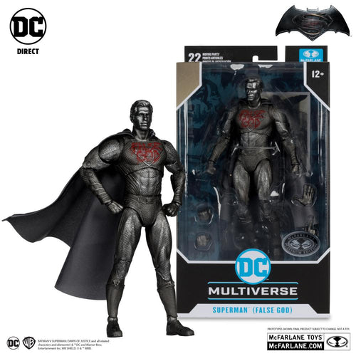 DC MULTIVERSE 7IN BVS SUPERMAN FALSE GOD PLATINUM EDITION AF