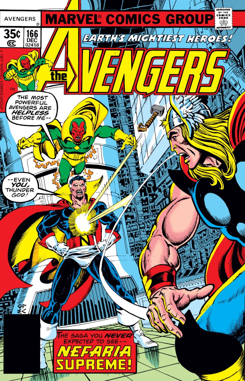 AVENGERS 1963 #166