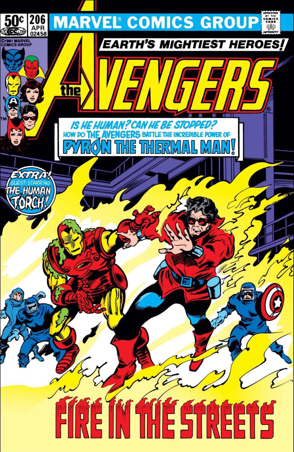 AVENGERS 1963 #206