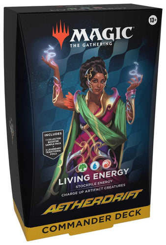 MTG AETHERDRIFT LIVING ENERGY COMMANDER DECK