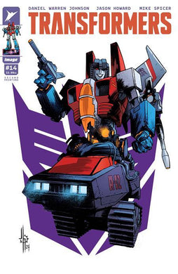 TRANSFORMERS #14 2ND PTG CVR A JASON HOWARD DECEPTICON