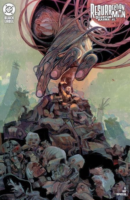 RESURRECTION MAN QUANTUM KARMA #1 CVR C ANAND RK CARD STOCK VAR OF 6
