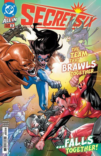SECRET SIX #2 CVR A STEPHEN SEGOVIA OF 6