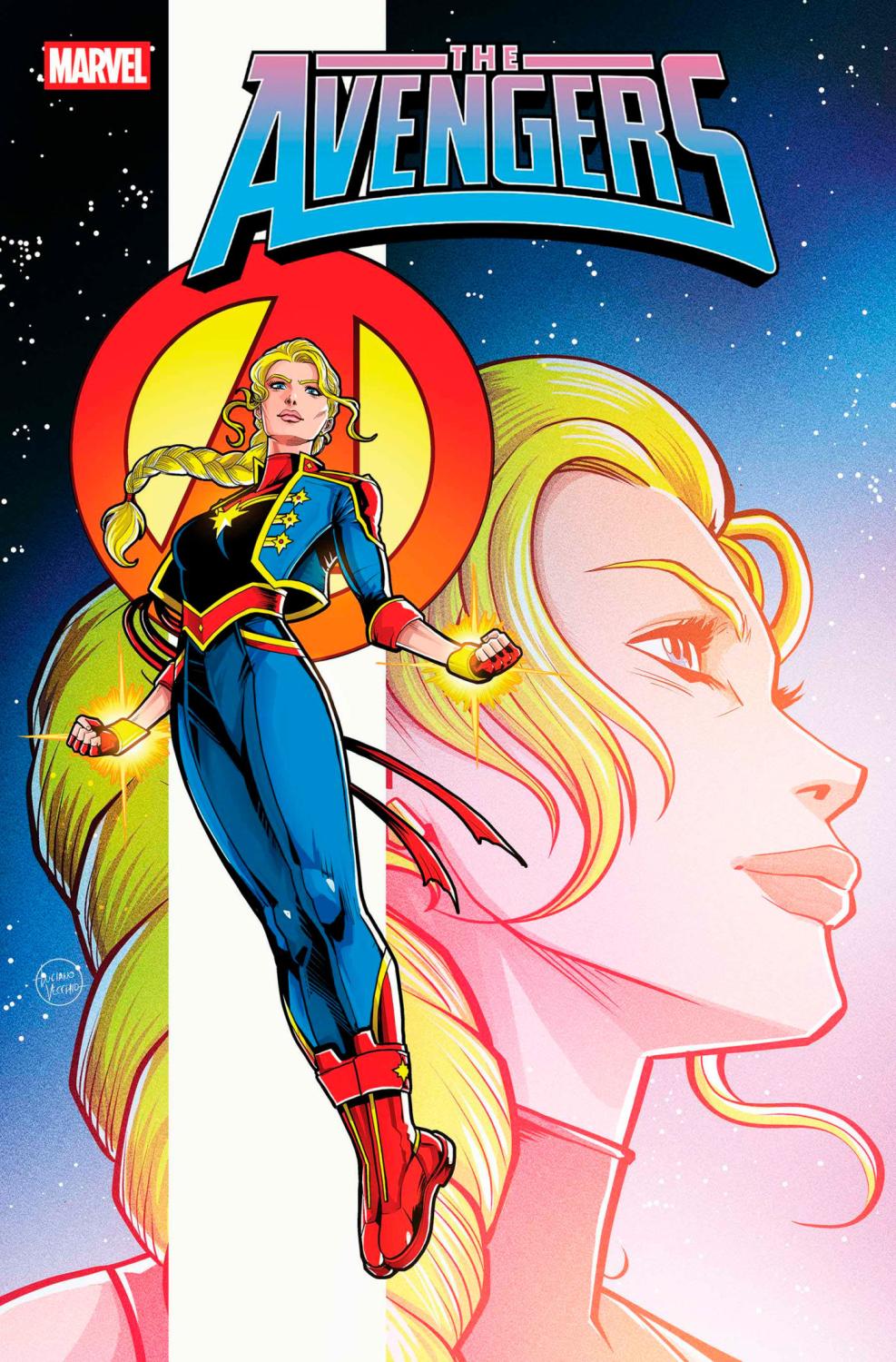 AVENGERS #25 LUCIANO VECCHIO CAPTAIN MARVEL VAR DOOM CVR C