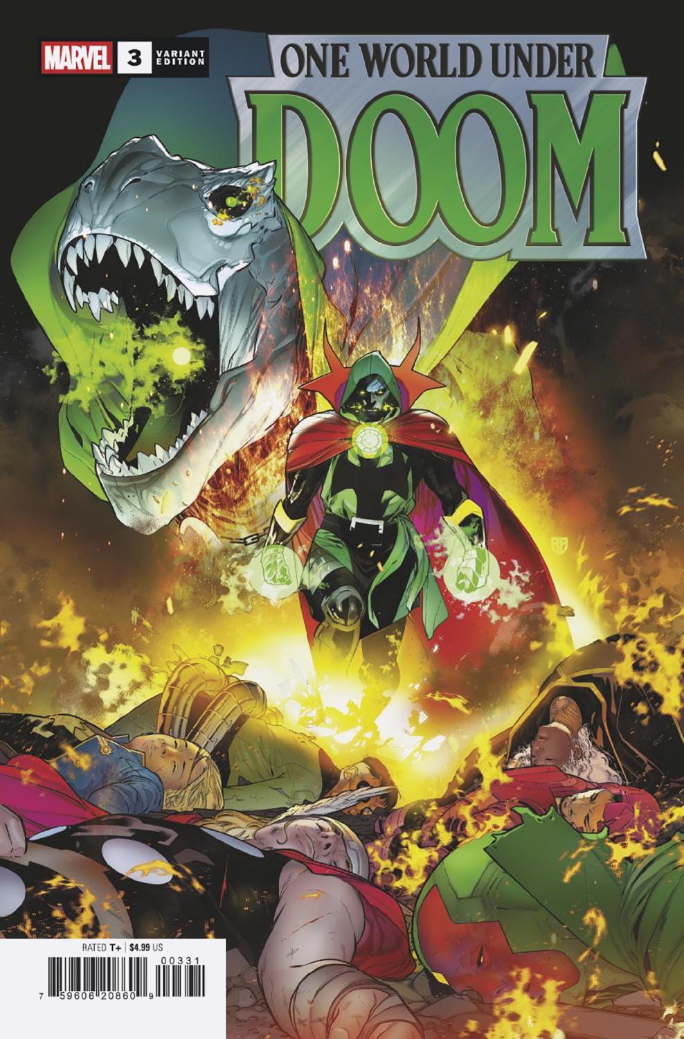 ONE WORLD UNDER DOOM #3 RB SILVA VAR CVR C