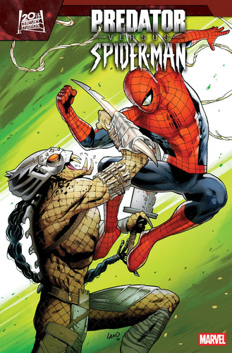 PREDATOR VS SPIDER-MAN #1 GREG LAND FOIL VAR CVR C