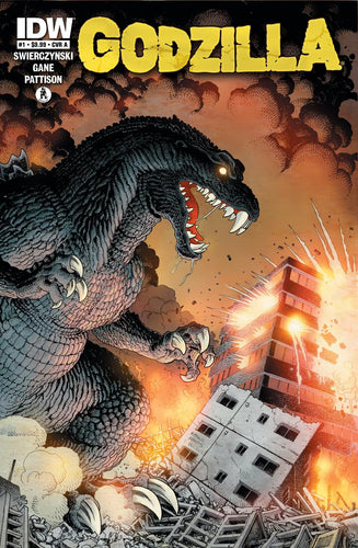 GODZILLA 70TH ANNIVERSARY FOIL CLASSICS GODZILLA #1 COVER A ADAMS CVR A