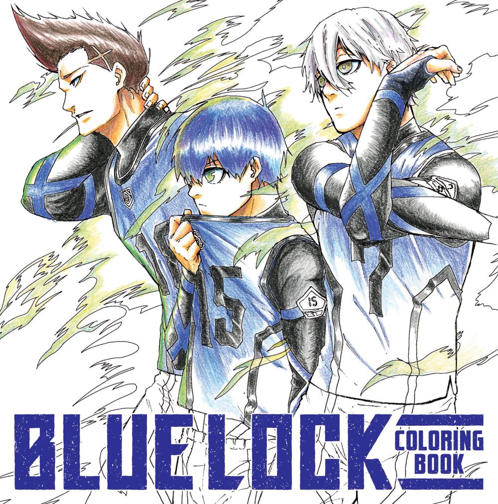 BLUE LOCK COLORING BOOK
