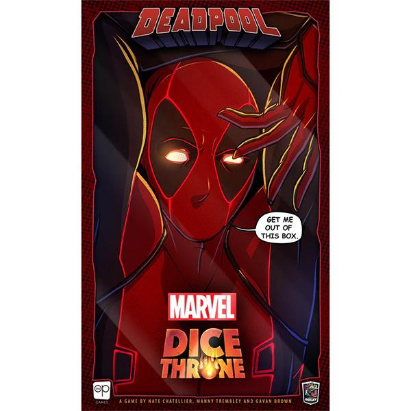 DICE THRONE: MARVEL X-MEN DEADPOOL SINGLE HERO BOX DELUXE EXPANSION