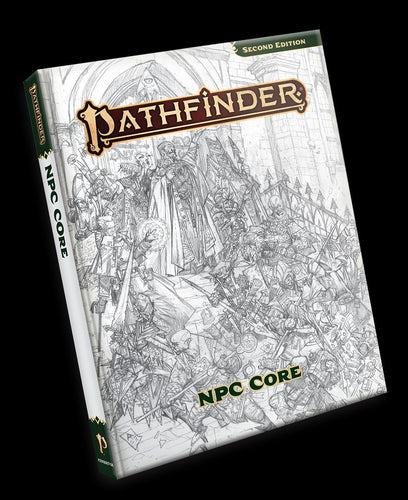 PATHFINDER RPG NPC CORE P2 SP ED SKETCH COVER HC