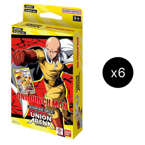 UNION ARENA TCG ONE PUNCH MAN STARTER DIS 6CT