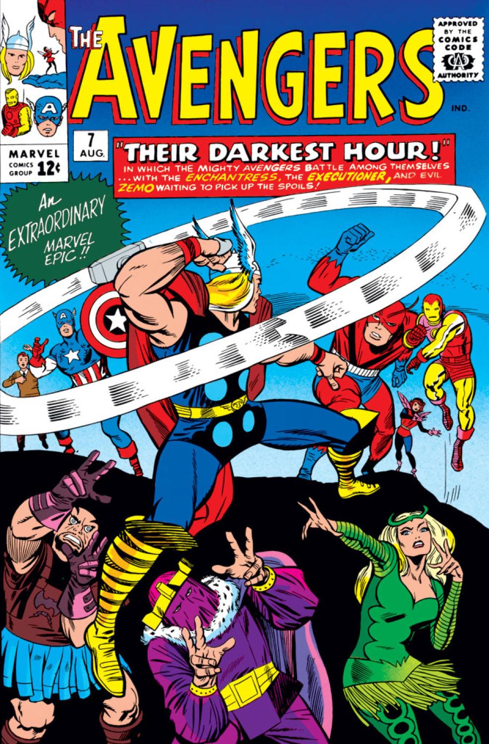 AVENGERS 1963 #7 CBCS 4.5