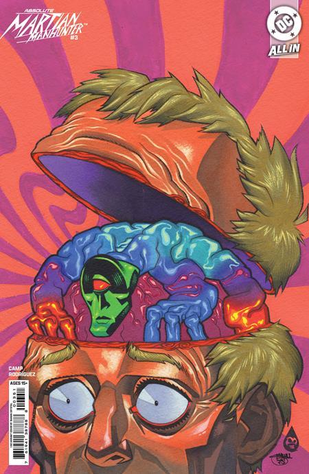 ABSOLUTE MARTIAN MANHUNTER #3 CVR E INC 1:50 SHAWN CRYSTAL CARD STOCK VAR OF 6 1:50 INCV