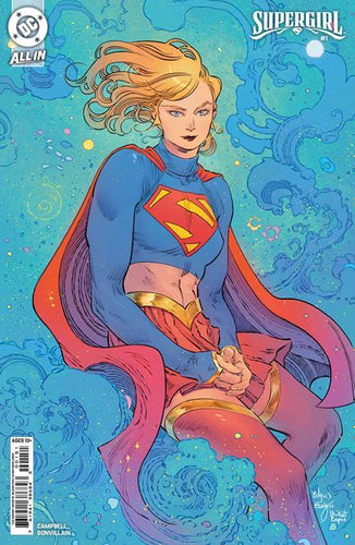 SUPERGIRL #1 CVR G INC 1:25 BILQUIS EVELY CARD STOCK VAR 1:25 INCV