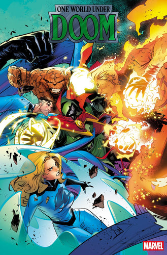 ONE WORLD UNDER DOOM #4 FEDERICO VINCENTINI VAR CVR F