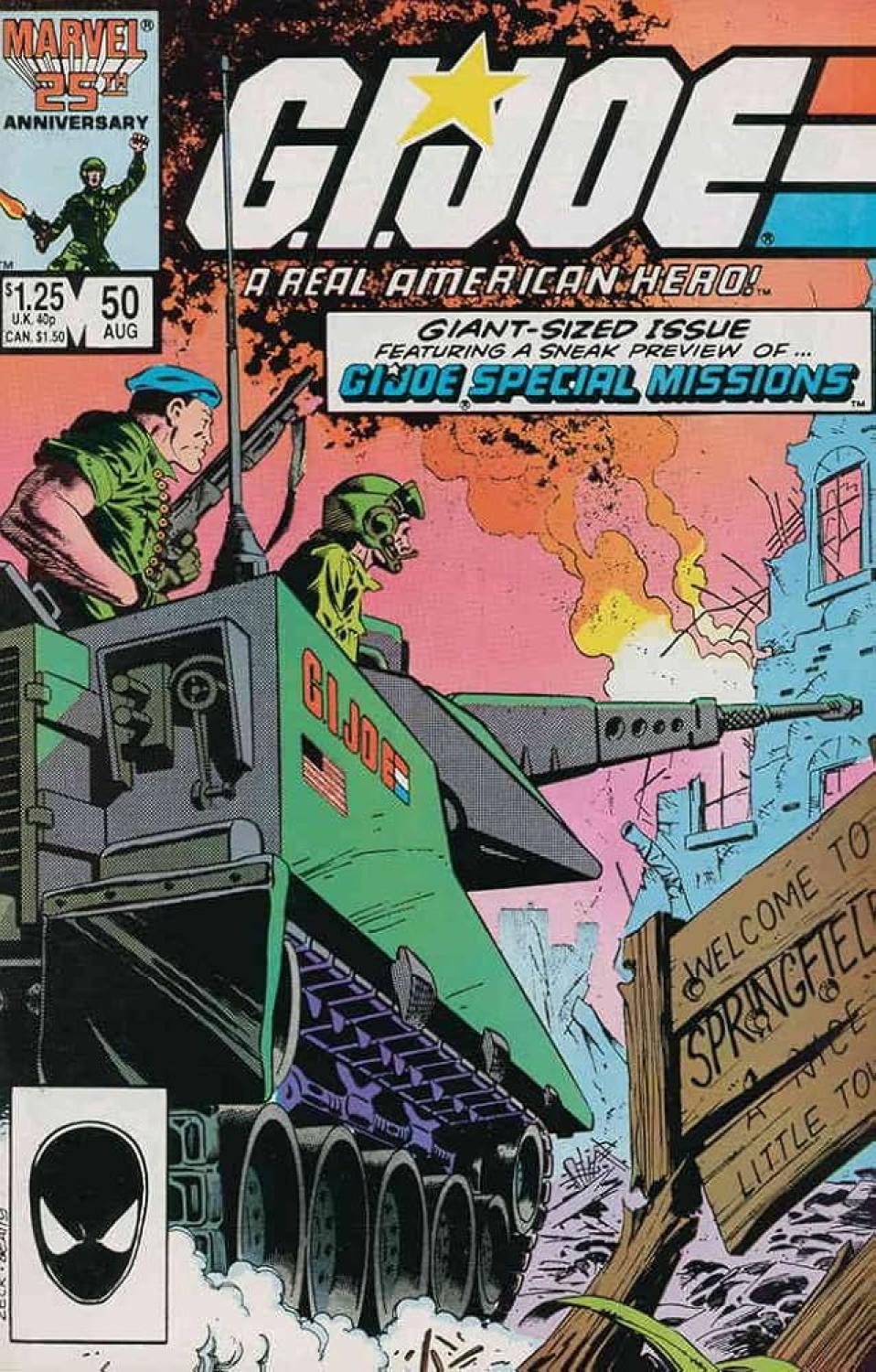 G.I. JOE 1982 #50
