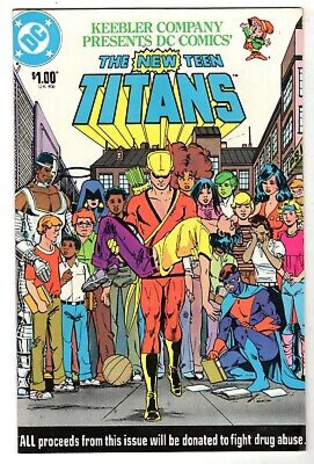 NEW TEEN TITANS KEEBLER 1983 #1