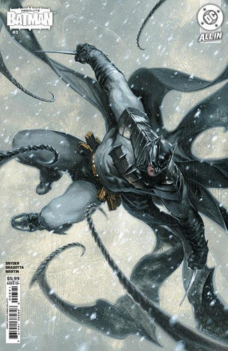 ABSOLUTE BATMAN #3 THIRD PRINTING CVR B GABRIELE DELL OTTO CARD STOCK VAR