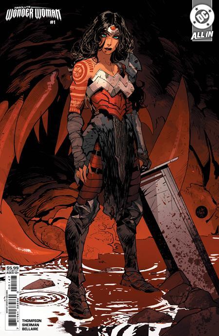ABSOLUTE WONDER WOMAN #1 FIFTH PRINTING CVR B DAN MORA CARD STOCK VAR