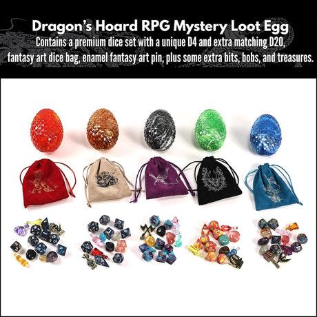 HYMGHO DRAGONS HOARD RPG MYSTERY TREASURE EGG