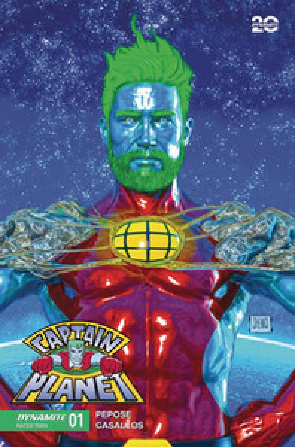 CAPTAIN PLANET #1 ASHCAN