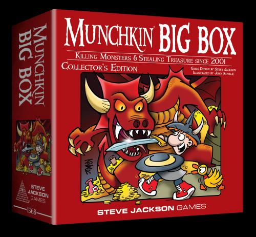 MUNCHKIN BIG BOX WITH LOOT