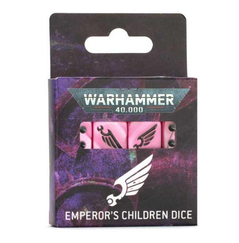 WARHAMMER40K EMPERORS CHILDREN DICE