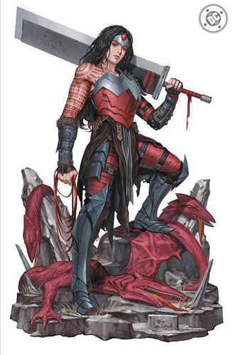 ABSOLUTE WONDER WOMAN #9 CVR E INC 1:50 INHYUK LEE CARD STOCK VAR 1:50 INCV