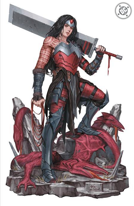 ABSOLUTE WONDER WOMAN #9 CVR E INC 1:50 INHYUK LEE CARD STOCK VAR 1:50 INCV