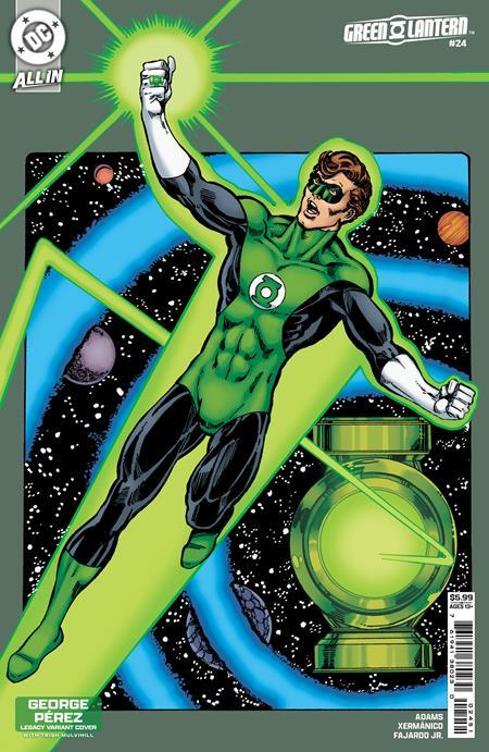 GREEN LANTERN #24 CVR D GEORGE PEREZ LEGACY CARD STOCK VAR
