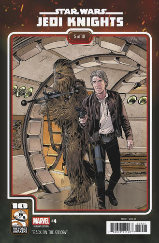 STAR WARS JEDI KNIGHTS #4 CHRIS SPROUSE THE FORCE AWAKENS 10TH ANNIVERSARY VAR CVR B