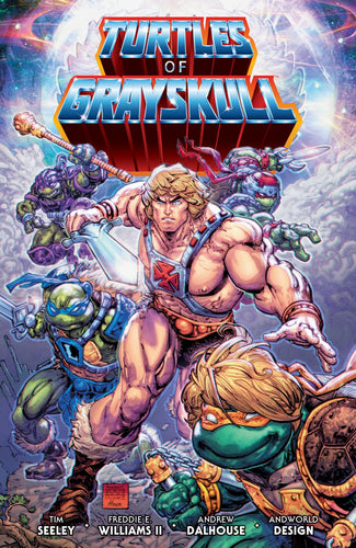 MASTERS OF THE UNIVERSE TEENAGE MUTANT NINJA TURTLES TURTLES OF GRAYSKULL TP