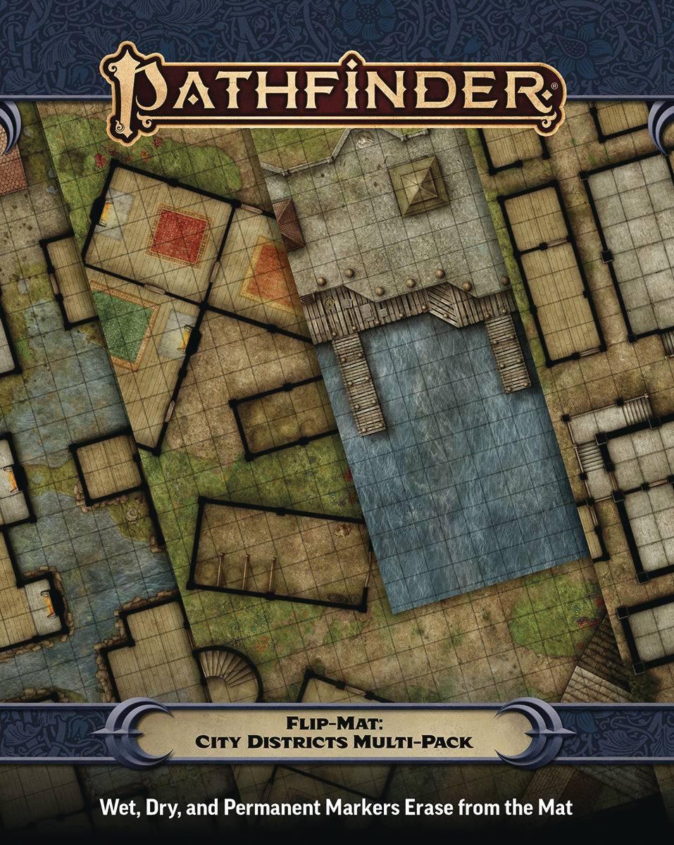 PATHFINDER FLIP MAT CITY DISTRICTS MULTI-PACK