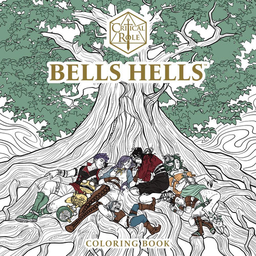 CRITICAL ROLE BELLS HELLS COLORING BOOK