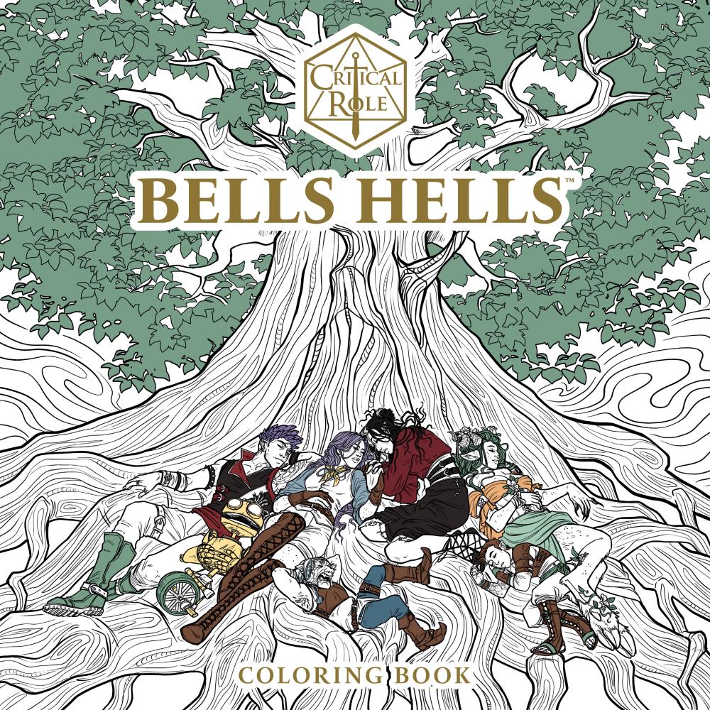 CRITICAL ROLE BELLS HELLS COLORING BOOK