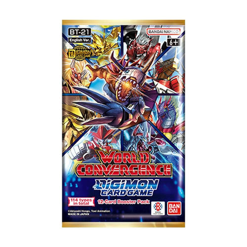 DIGIMON TCG WORLD CONVERGENCE BOOSTER PACK