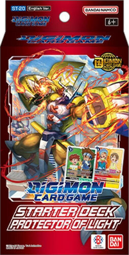 DIGIMON CARD GAME PROTECTOR OF LIGHT STARTER DECK