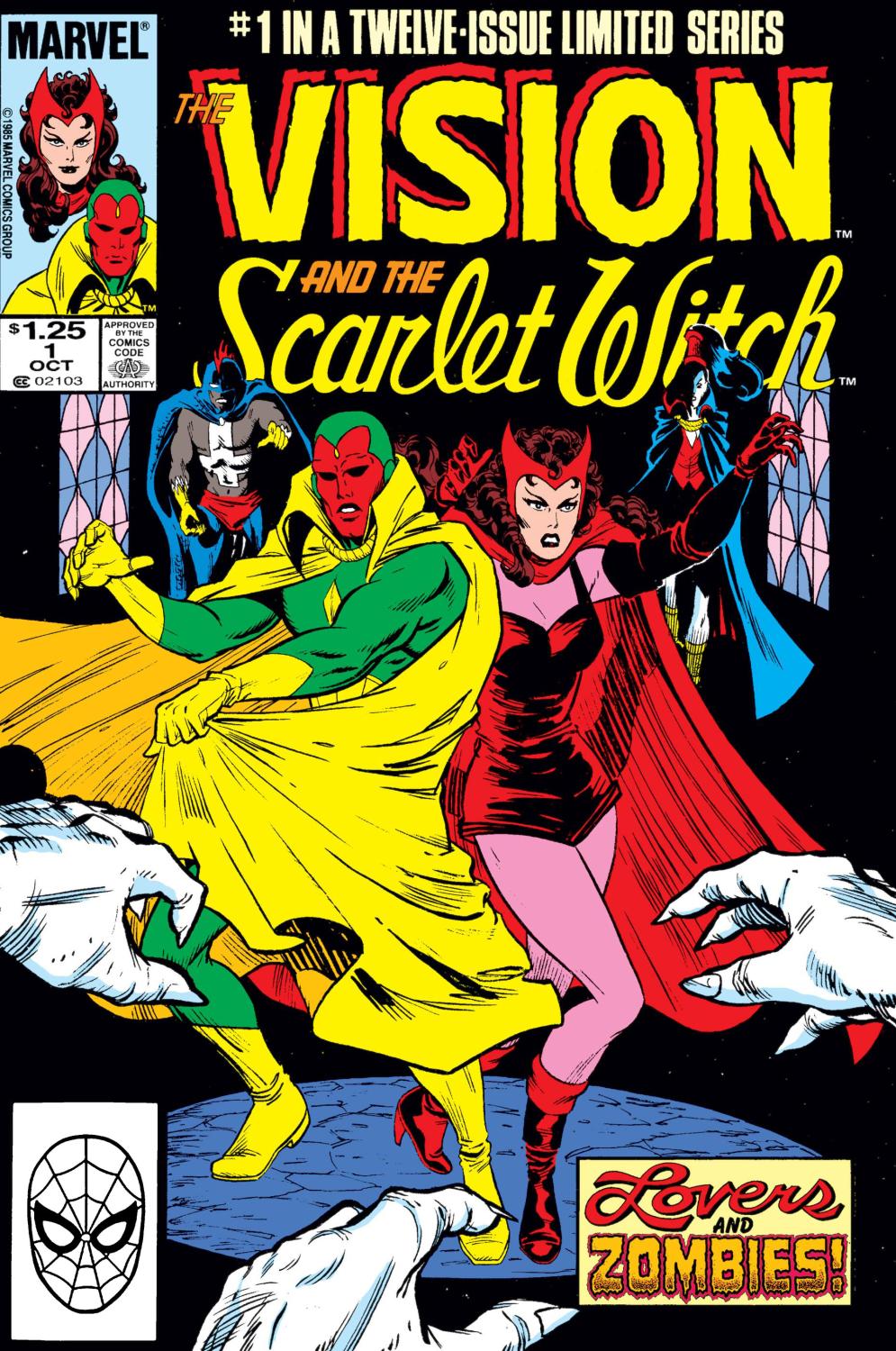 VISION AND SCARLET WITCH 1985 #1-12