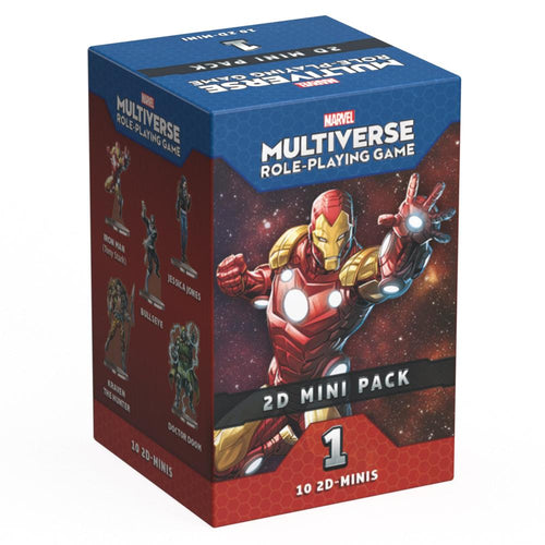 MARVEL MULTIVERSE RPG 2D MINI PACK 1