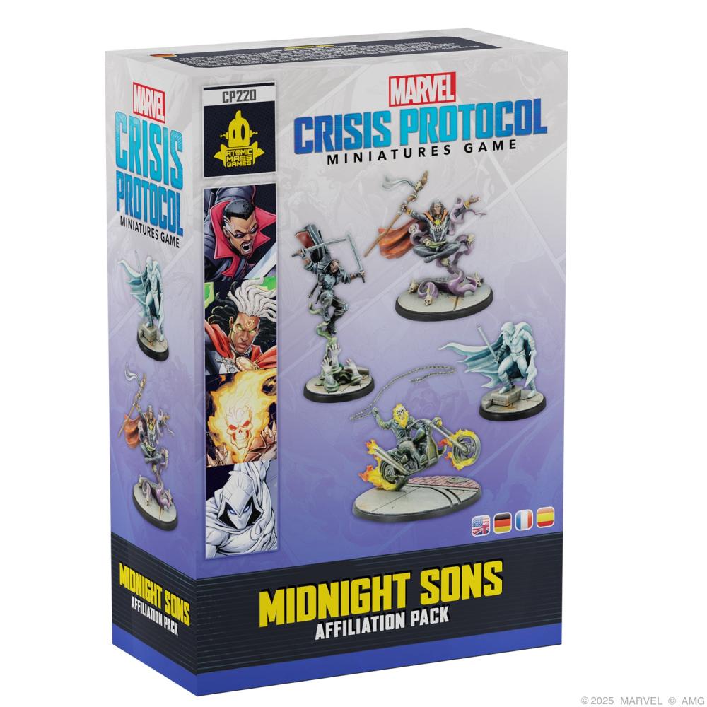 MARVEL CRISIS PROTOCOL : MIDNIGHT SUNS AFFILIATION PACK
