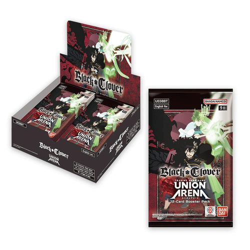 UNION ARENA TCG BLACK CLOVER BOOSTER PACK