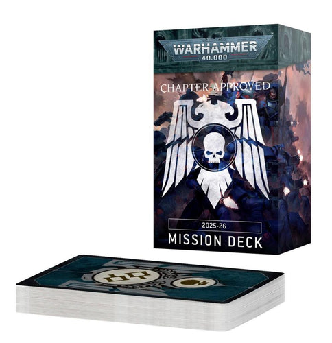 WARHAMMER 40000 CHAPTER APPROVED MISSION DECK 2025-26