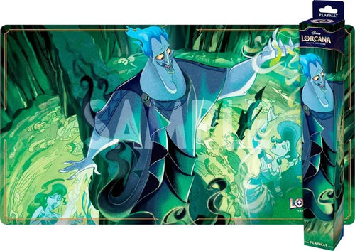 DISNEY LORCANA TCG PLAYMAT REIGN OF JAFAR HADES DOUBLE DEALER
