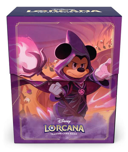 DISNEY LORCANA TCG DECK BOX REIGN OF JAFAR MICKEY MOUSE WAYWARD SORCERER