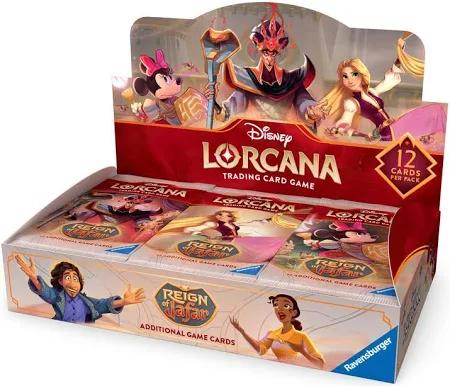 DISNEY LORCANA TCG REIGN OF JAFAR BOOSTER BOX