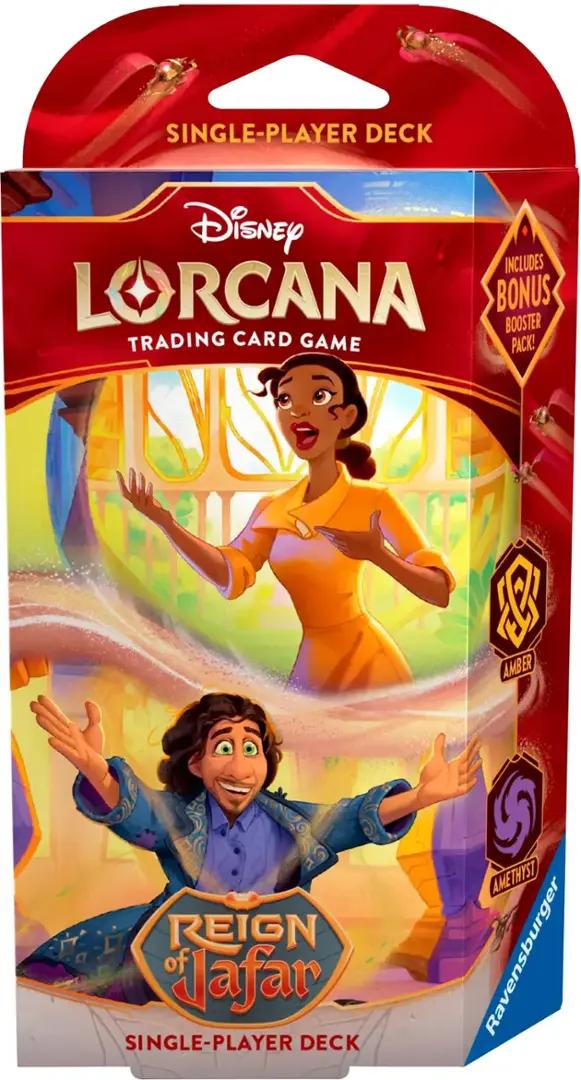 DISNEY LORCANA TCG REIGN OF JAFAR TIANA AND BRUNO SINGLE PLAYER DECK